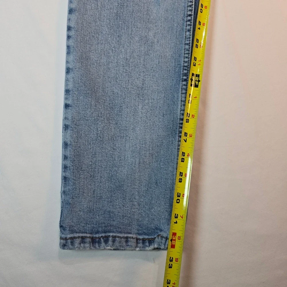 Levis 511 Slim Fit Light Wash Blue Denim Jeans Mens 34x36 04511-2210 - Picture 12 of 16